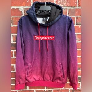 Official Duck Studios Limited Edition DISAPPOINTMENT Large Hooded Sweatshirt E8